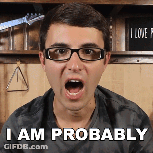 Person In Blue Shirt Saying Dsquared2 GIF