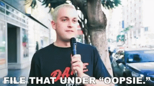 Person In Blue Socks With Sheep Text GIF