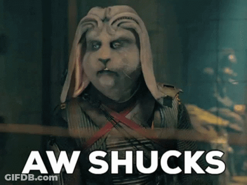 Person In Bunny Mask Pointing At Camera Aw Shucks GIF