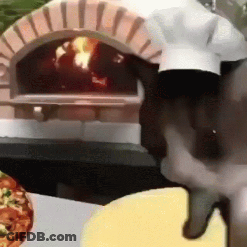 Person In Chef Hat Giving Thumbs Down GIF