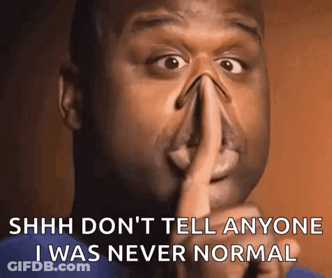 Person In Dark Room With Monster Behind GIF