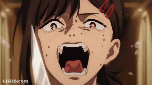 Person In Demon Mask GIF