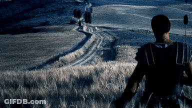 Person In Field With No Parking Sign GIF