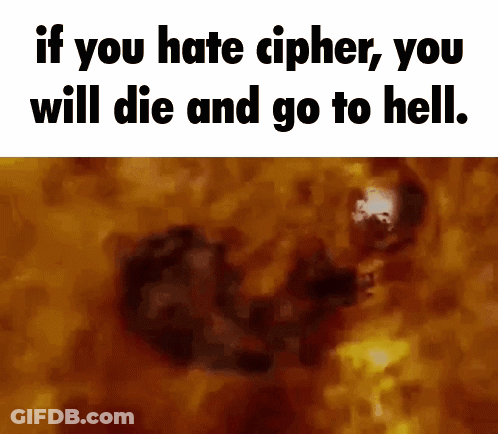 Person In Fire Saying Hate Cipher Die Go To Hell GIF
