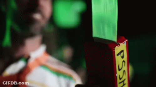 Person In Front Of Psh Sign GIF