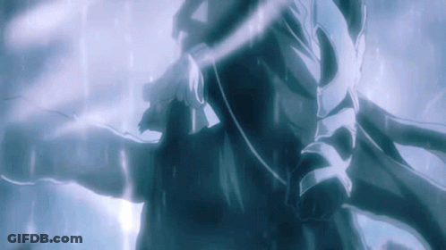 Person In Gas Mask In Water GIF