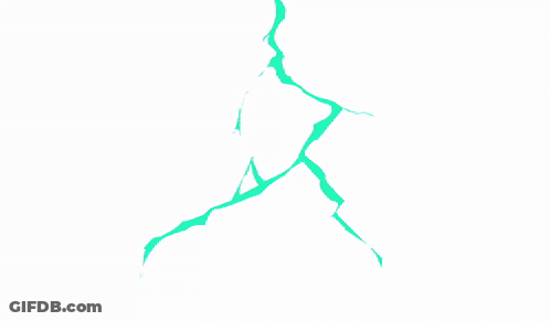 Person In Green Coat Cartoon GIF