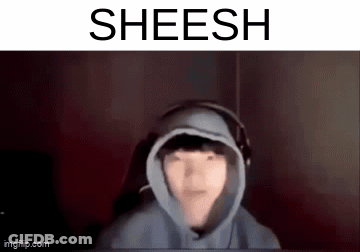 Person In Headphones And Sheesh Hoodie GIF