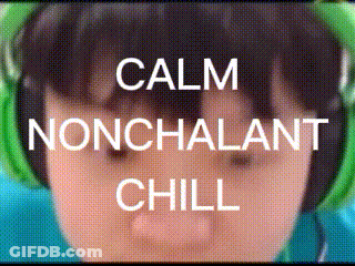 Person In Headphones Calm Nonchalant Chill GIF