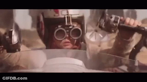 Person In Helmet And Goggles Driving Motorcycle GIF