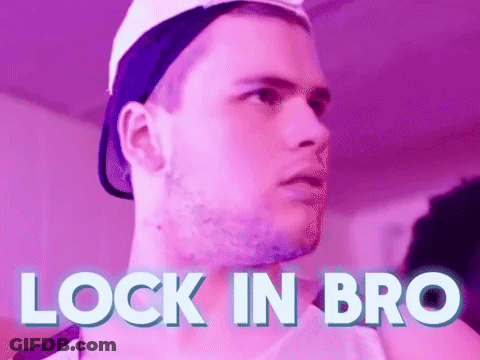 Person In Helmet Time To Lock In GIF