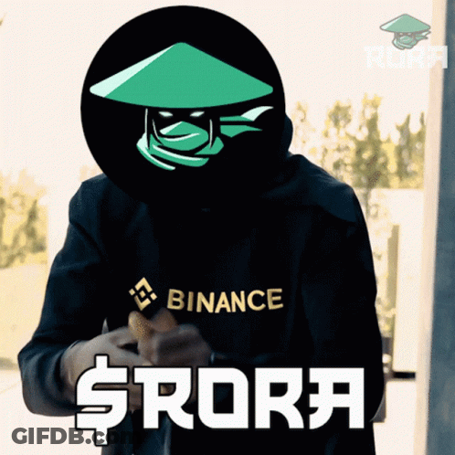 Person In Hoodie Saying Binance GIF