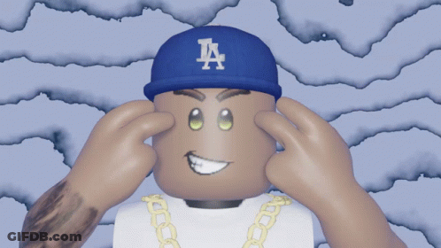 Person In LA Dodgers Hat Covering Eyes GIF