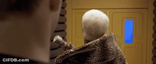 Person In Leopard Print Coat GIF