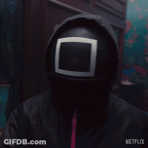 Person In Mask Holding Walkie Talkie Saying Go Ahead GIF