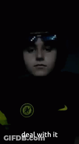 Person In Nike Shirt With Chelsea Logo GIF