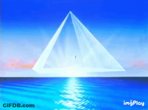 Person In Pharaoh Costume By Building GIF