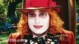 Person In Red Hat And Bow Tie GIF