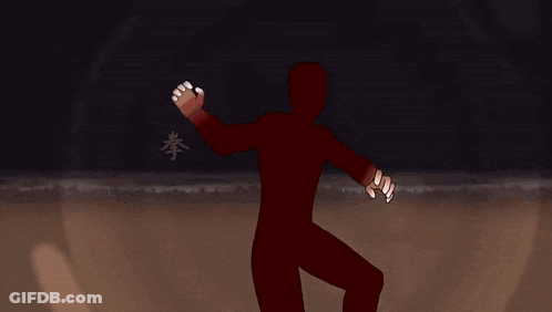 Person In Red Hoodie Holding Something In Video Game GIF