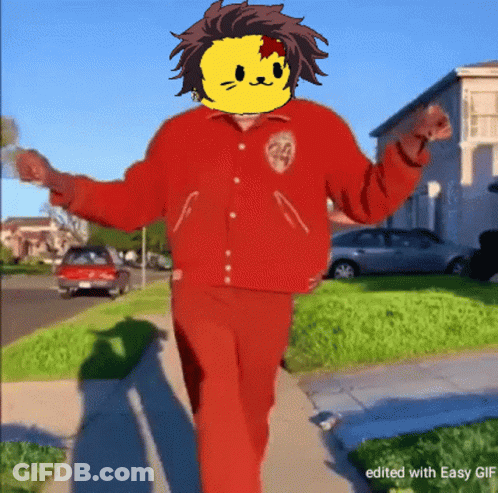 Person In Red Jacket With Number 24 GIF