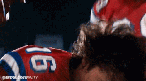 Person In Red Jersey Number 6 GIF