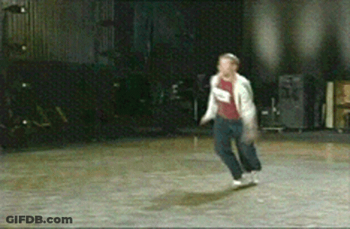 Person In Red Shirt Dancing GIF