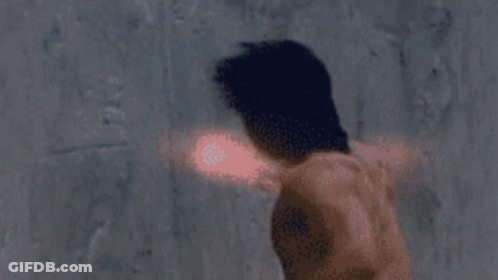 Person In Red Shirt Dancing GIF