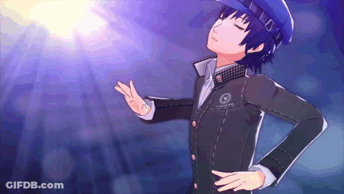 Person In Suit With Letter Y On Sleeve GIF