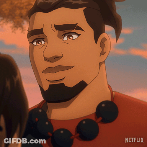 Person In Superhero Costume City Skyline GIF