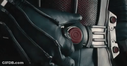 Person In Superhero Suit Close Up GIF