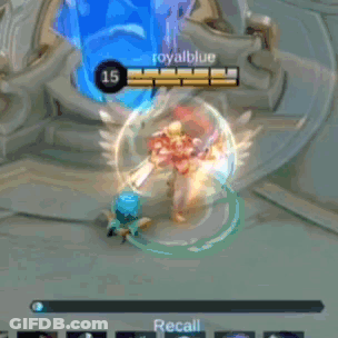 Person In Video Game Circle Number 15 GIF