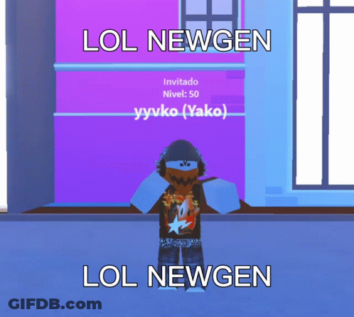 Person In Video Game Saying Lol Newgen GIF