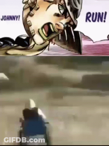 Person In Wheelchair And Person Running GIF
