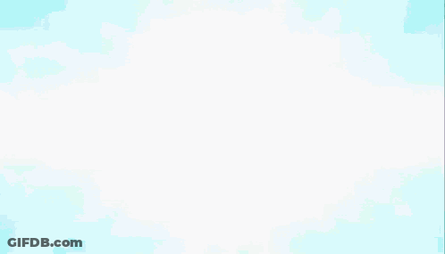 Person In White Frame Blue Background GIF