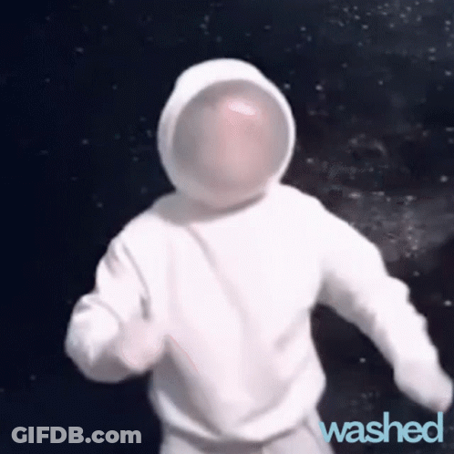 Person In White Hoodie And Helmet GIF