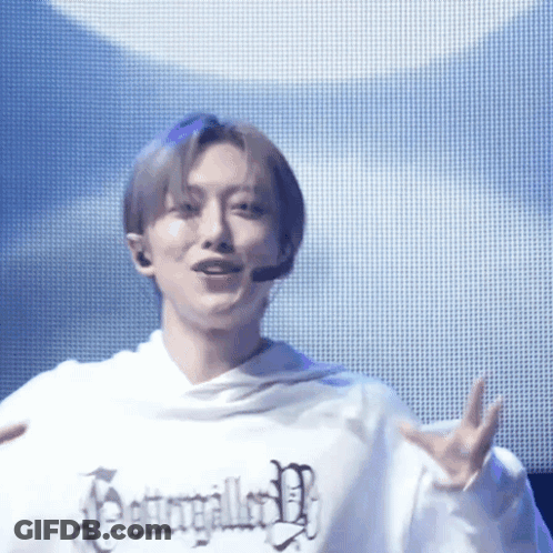 Person In White Hoodie With Jesus Text GIF