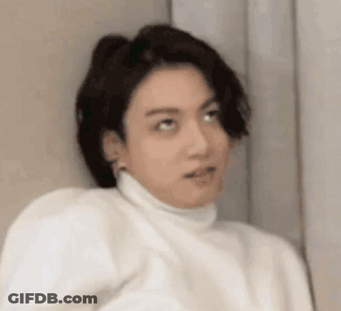 Person In White Sweater Close Up GIF