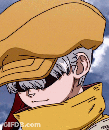 Person In Yellow Hat And Scarf GIF