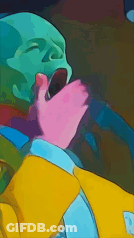 Person In Yellow Jacket GIF