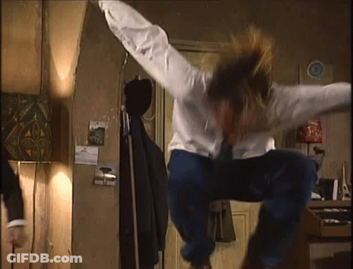 Person Jumping In Air GIF