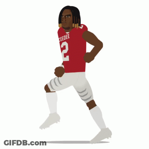 Person Kicking Football GIF
