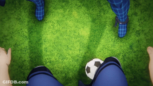 Person Kicking Soccer Ball GIF