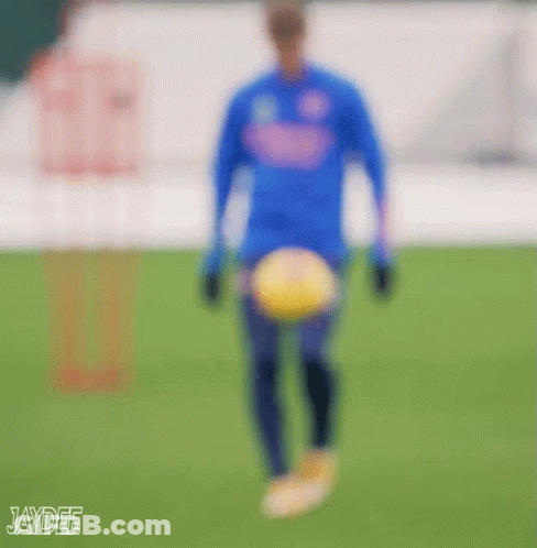 Person Kicking Soccer Ball Jaydee GIF