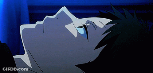 Person Laying Down With Eyes Closed GIF