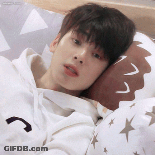 Person Laying On A Pillow With Ricotta Cheese GIF