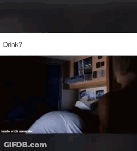 Person Laying On Bed In Dark Camper GIF