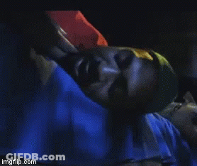 Person Laying On Bed With Blue Blanket Imgflip.com GIF