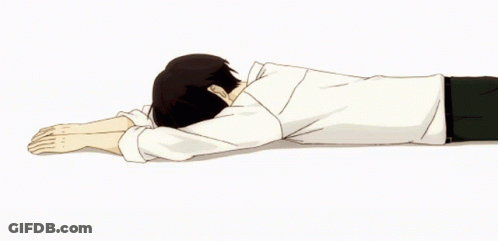 Person Laying On Floor GIF