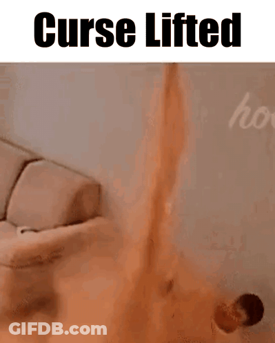 Person Lifted Curse Lifted GIF
