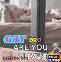 Person Lying On Bed Gay Bro Are You Alive GIF